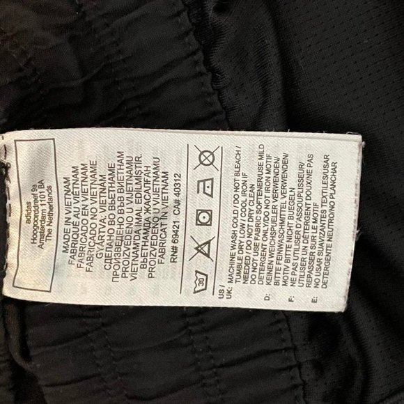 Reebok Black & White Running Shorts - Picture 4 of 5